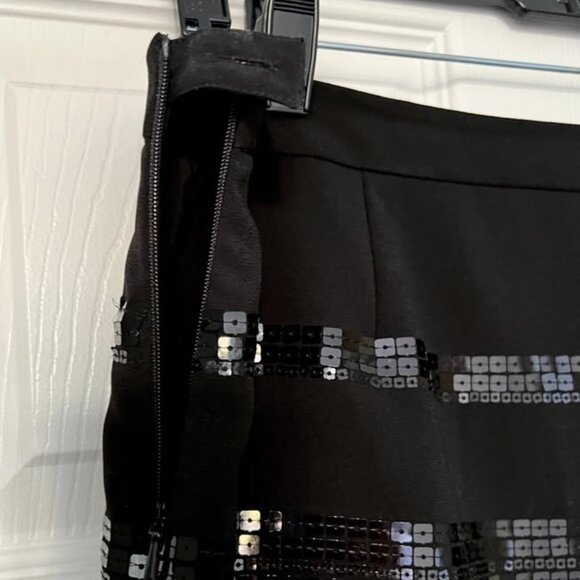 MEXX Black Sequins Skirt size 38 - Picture 3 of 5